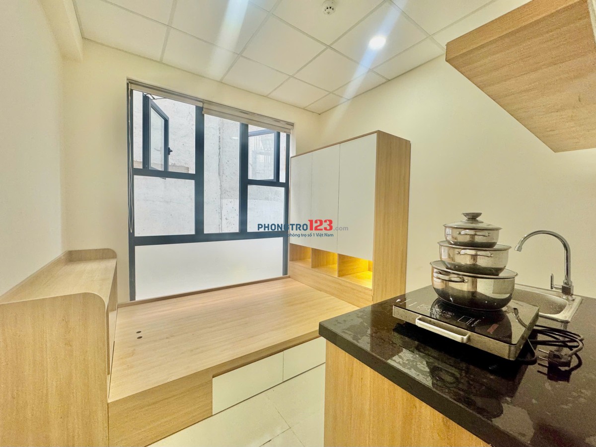 PHÒNG FULL NỘI THẤT MỚI NGAY TRƯƠNG ĐỊNH