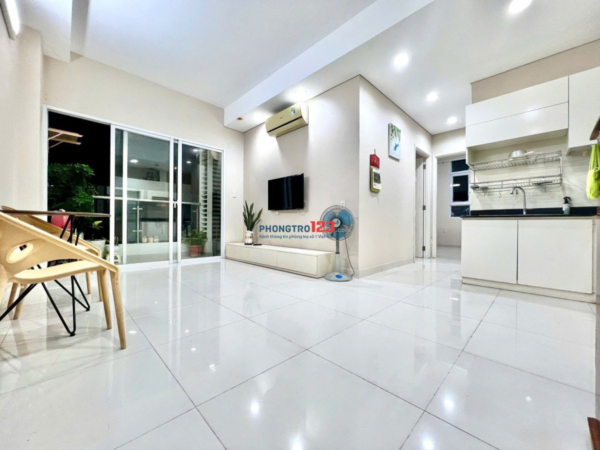 C/c Screc, Coopmart Trường Sa, Q3, 100m2, 3PN, 2WC, Nội thất, 15tr/th.