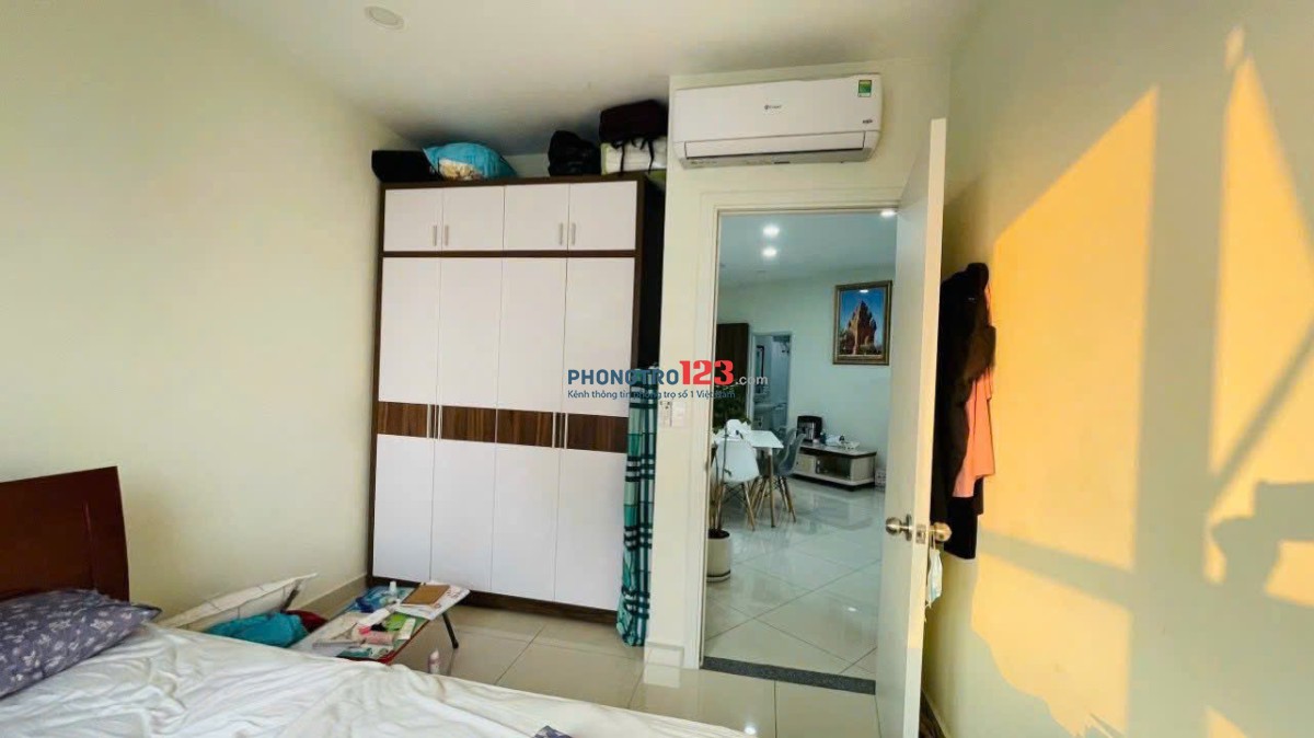 Chung cư D5, P25, Bình Thạnh: 90m2, 2p ngủ, 2wc NT mới, 12tr5/th.