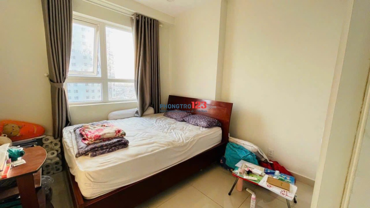 Chung cư D5, P25, Bình Thạnh: 90m2, 2p ngủ, 2wc NT mới, 12tr5/th.