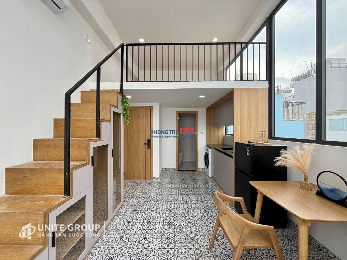 CHO THUÊ CĂN HỘ FULL NỘI THẤT GÁC BAN CÔNG QUẬN 7