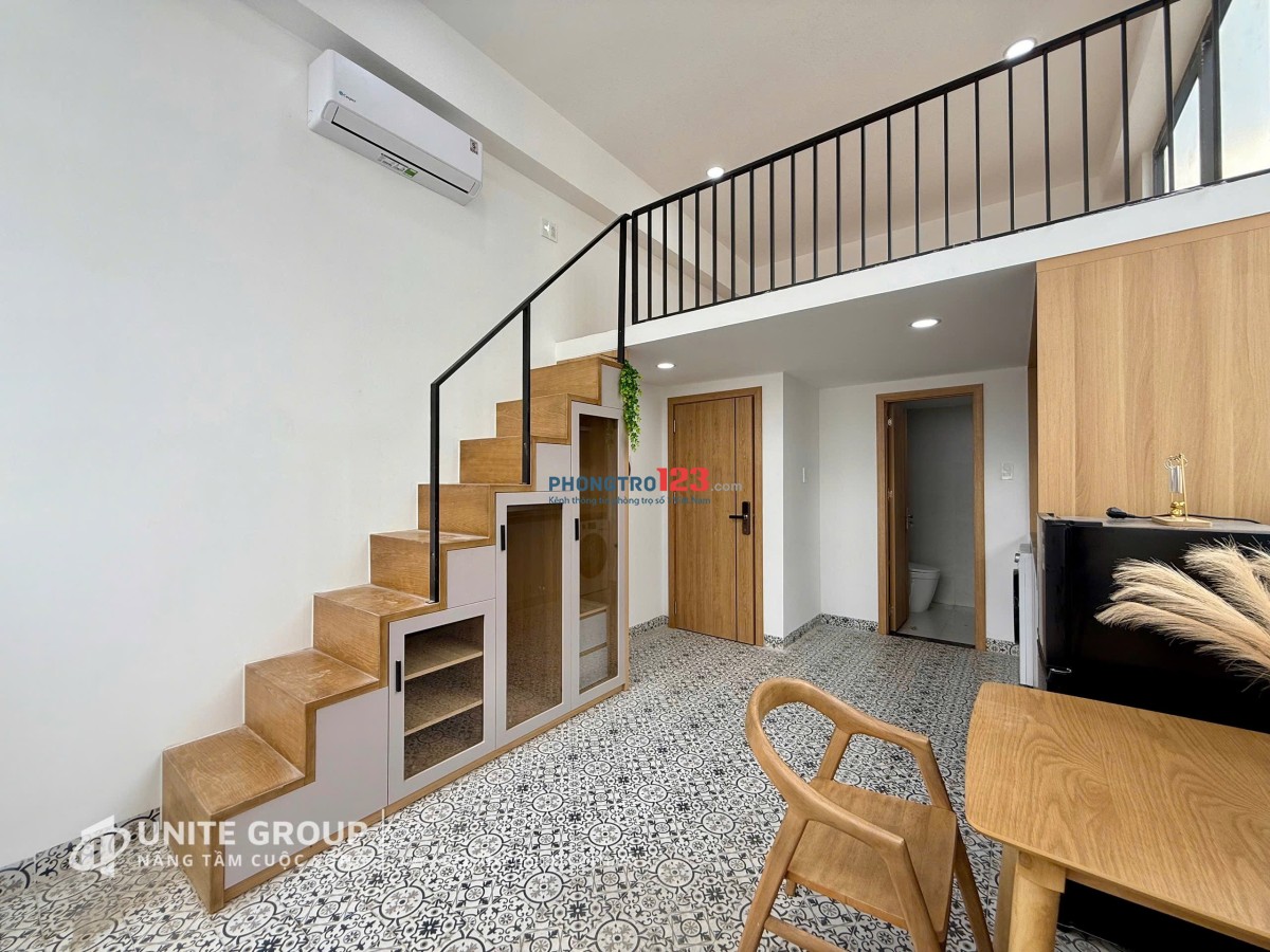 CHO THUÊ CĂN HỘ FULL NỘI THẤT GÁC BAN CÔNG QUẬN 7