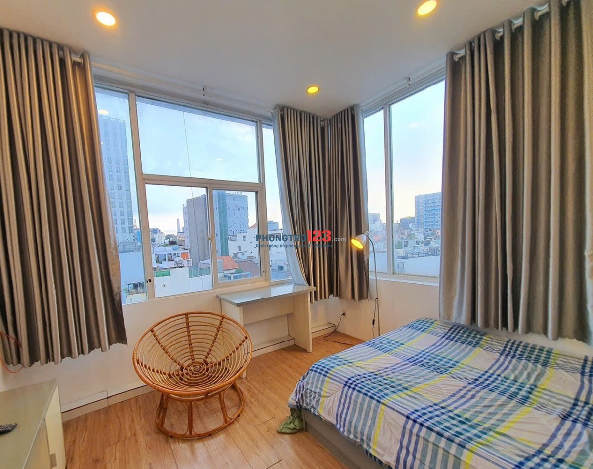 Cho thuê Căn hộ dịch vụ, full nội thất, gần CMT8, Quận 3