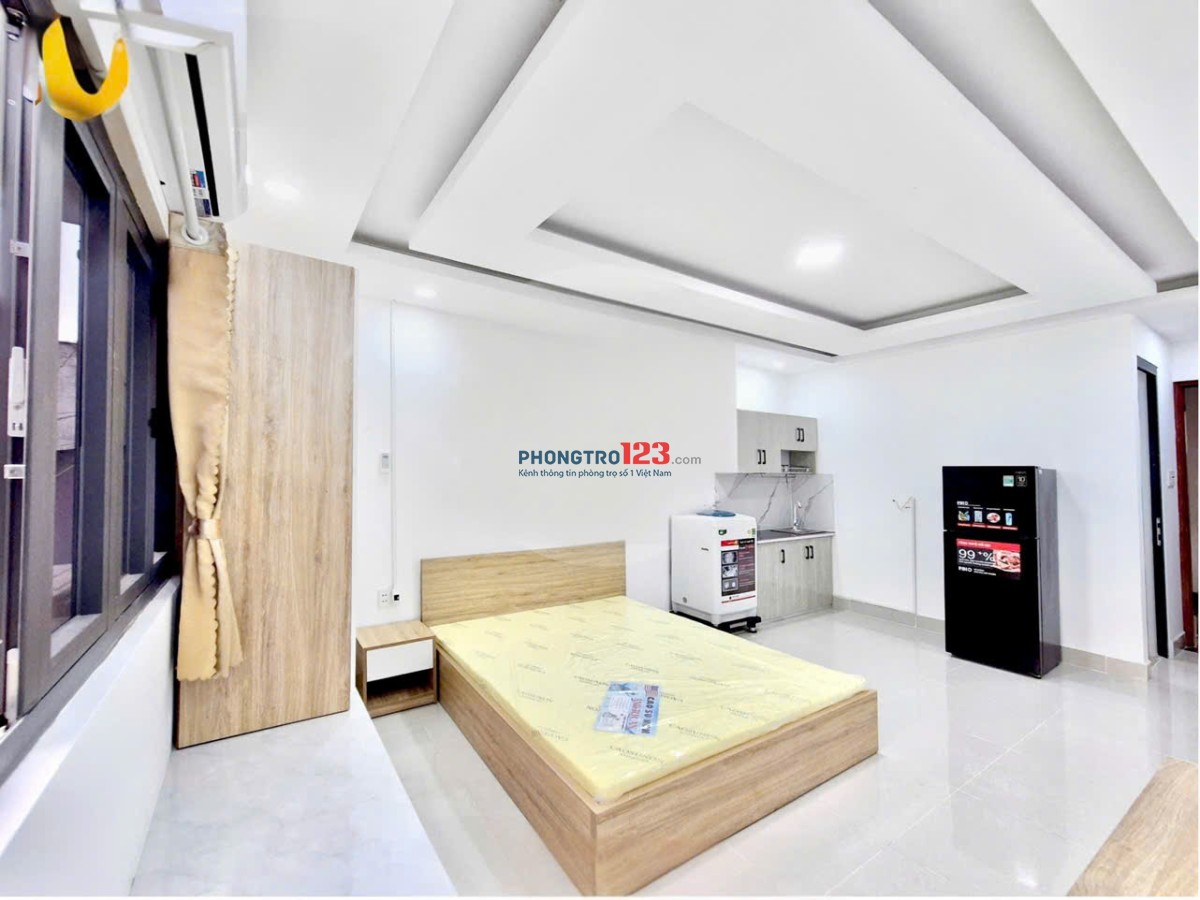 Cho Thuê Phòng Cửa Sổ Lớn Siêu Thoáng, Máy Giặt Riêng ngay Phan Đình Phùng, Phú Nhuận giáp Tân Định