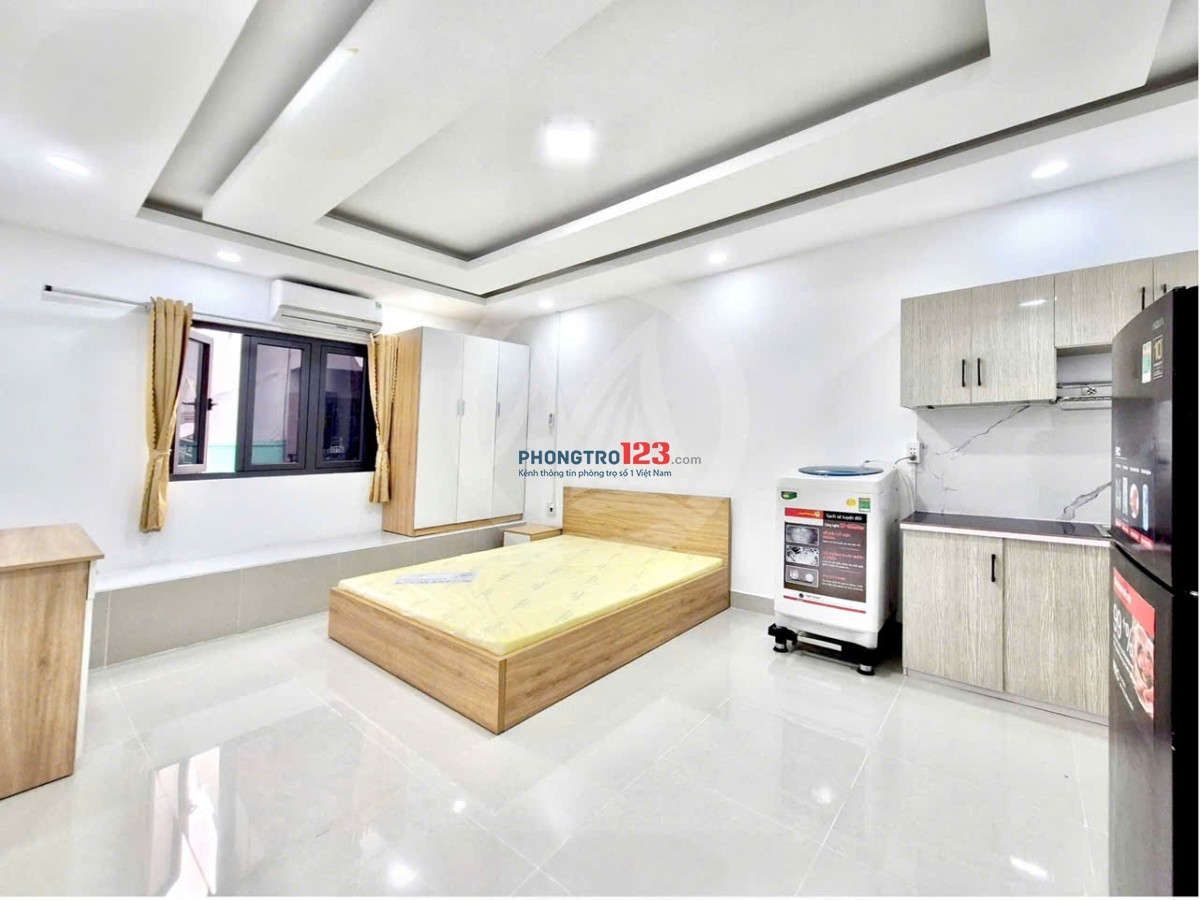 Cho Thuê Phòng Cửa Sổ Lớn Siêu Thoáng, Máy Giặt Riêng ngay Phan Đình Phùng, Phú Nhuận giáp Tân Định