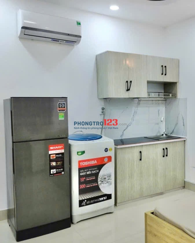Cho Thuê Phòng Cửa Sổ Lớn Siêu Thoáng, Máy Giặt Riêng ngay Phan Đình Phùng, Phú Nhuận giáp Tân Định