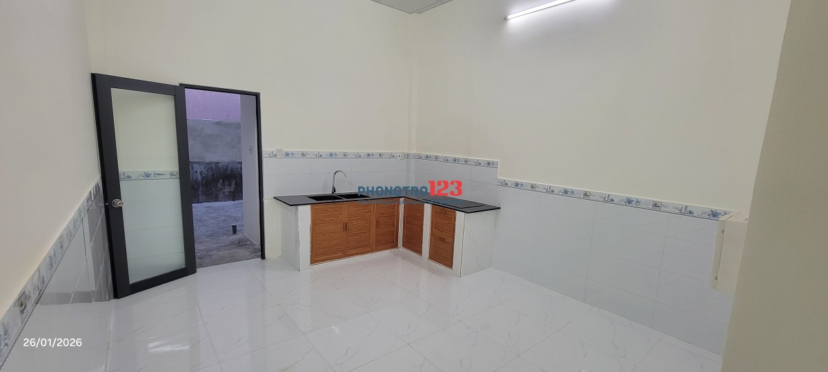  CHO THUÊ NHÀ MỚI THIẾT KẾ - SÂN RỘNG ĐỖ 2 Ô TÔ - NGAY VCN PHƯỚC LONG 