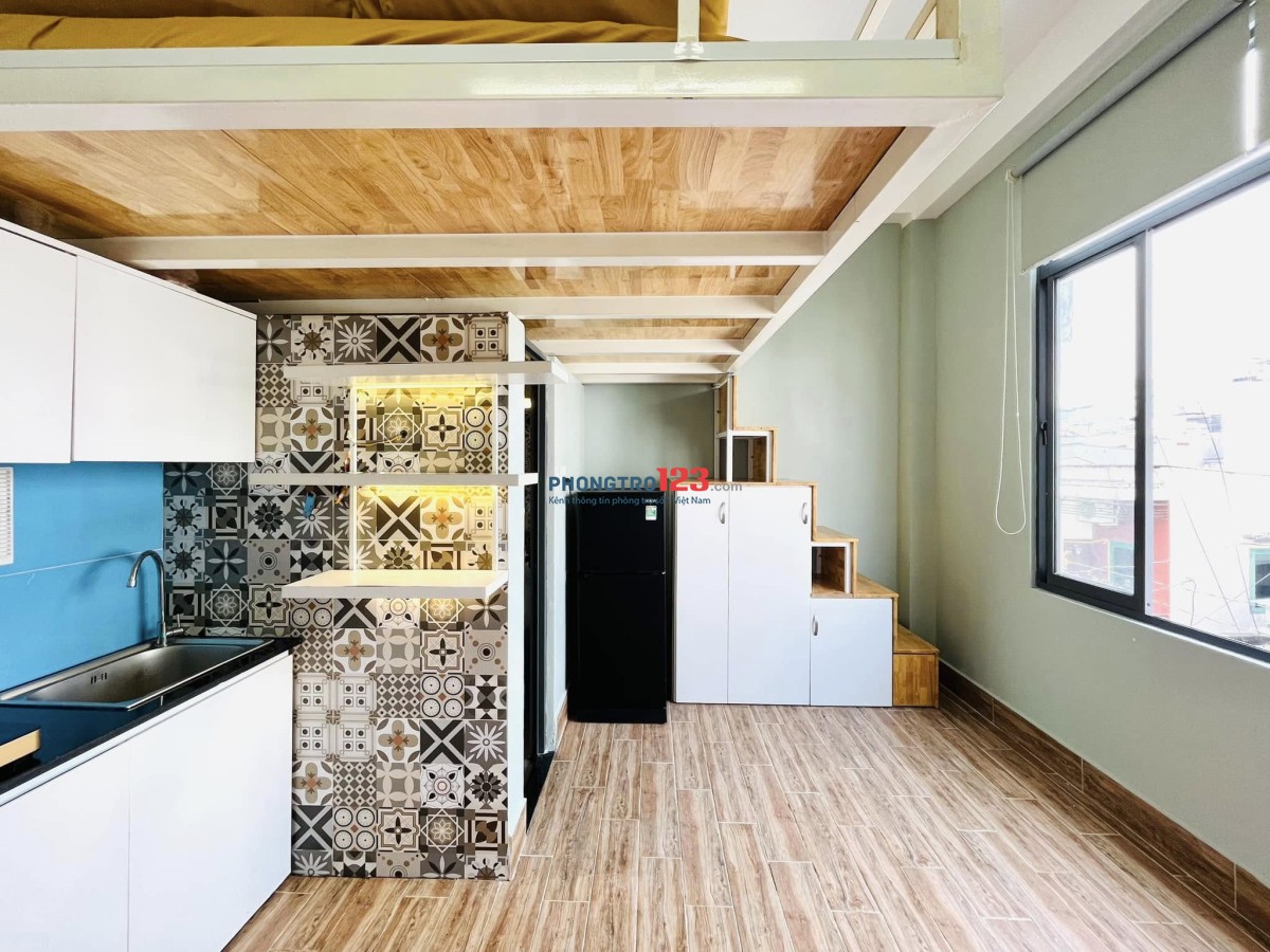 5' ĐI ĐH VĂN HIẾN, AEON MALL - GÁC LỬNG THOÁNG SÁNG, ĐẦY ĐỦ TIỆN NGHI