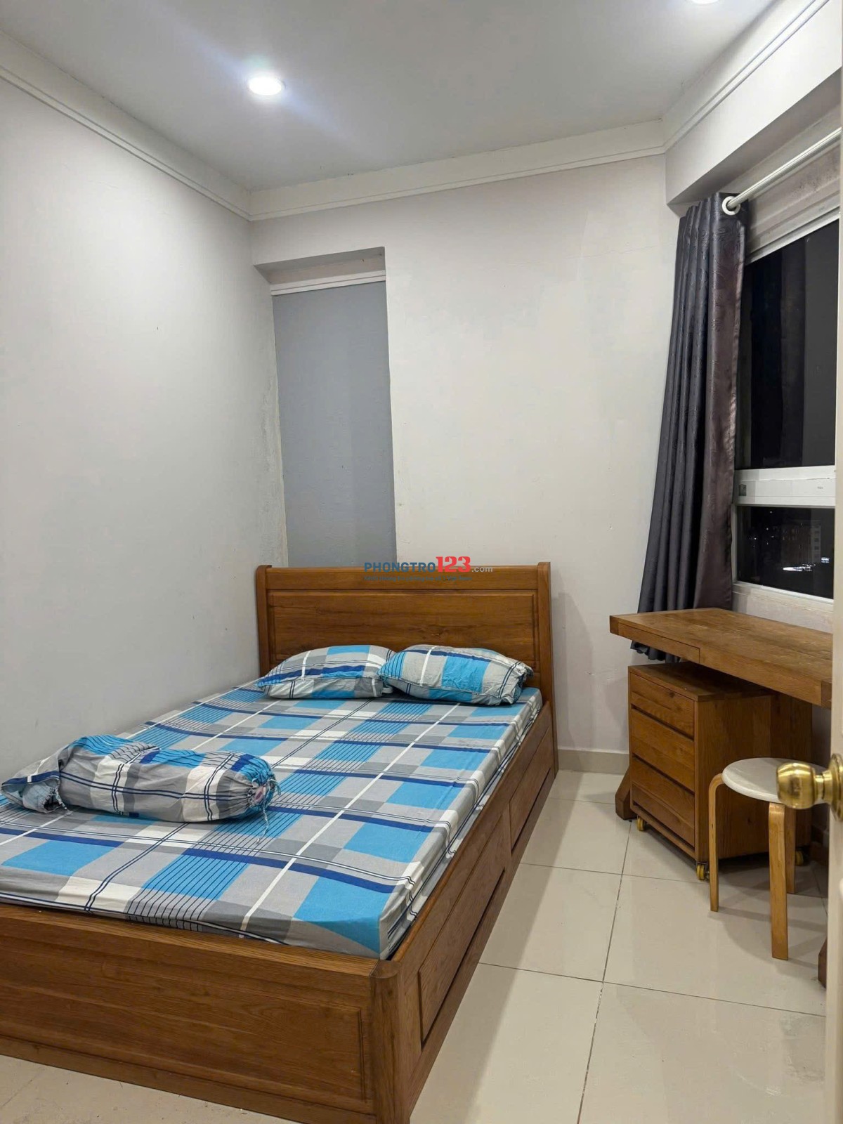 Chung cư Screc, 3PN, Căn góc, NTCB, Trường Sa, P12, Q3, 15tr/th, Nhà mới.