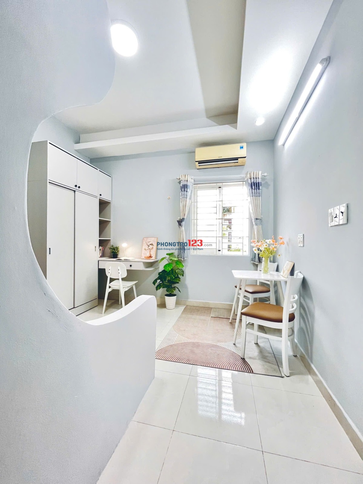 Cho thuê studio 30m2 trung tâm quận 7. Gần Lotte, đh TDT, RMIT. 5p sang quận 4, quận 8