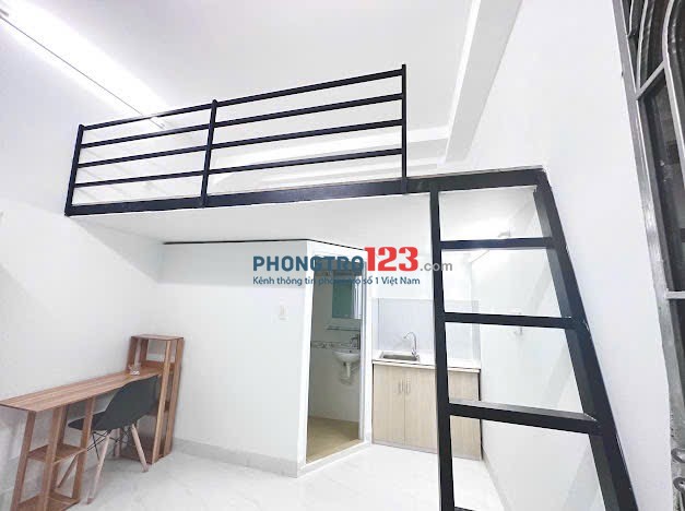 Phòng gác lửng giá sinh viên tại Bùi Hữu Nghĩa - Bình Thạnh