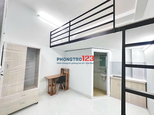 Phòng gác lửng giá sinh viên tại Bùi Hữu Nghĩa - Bình Thạnh