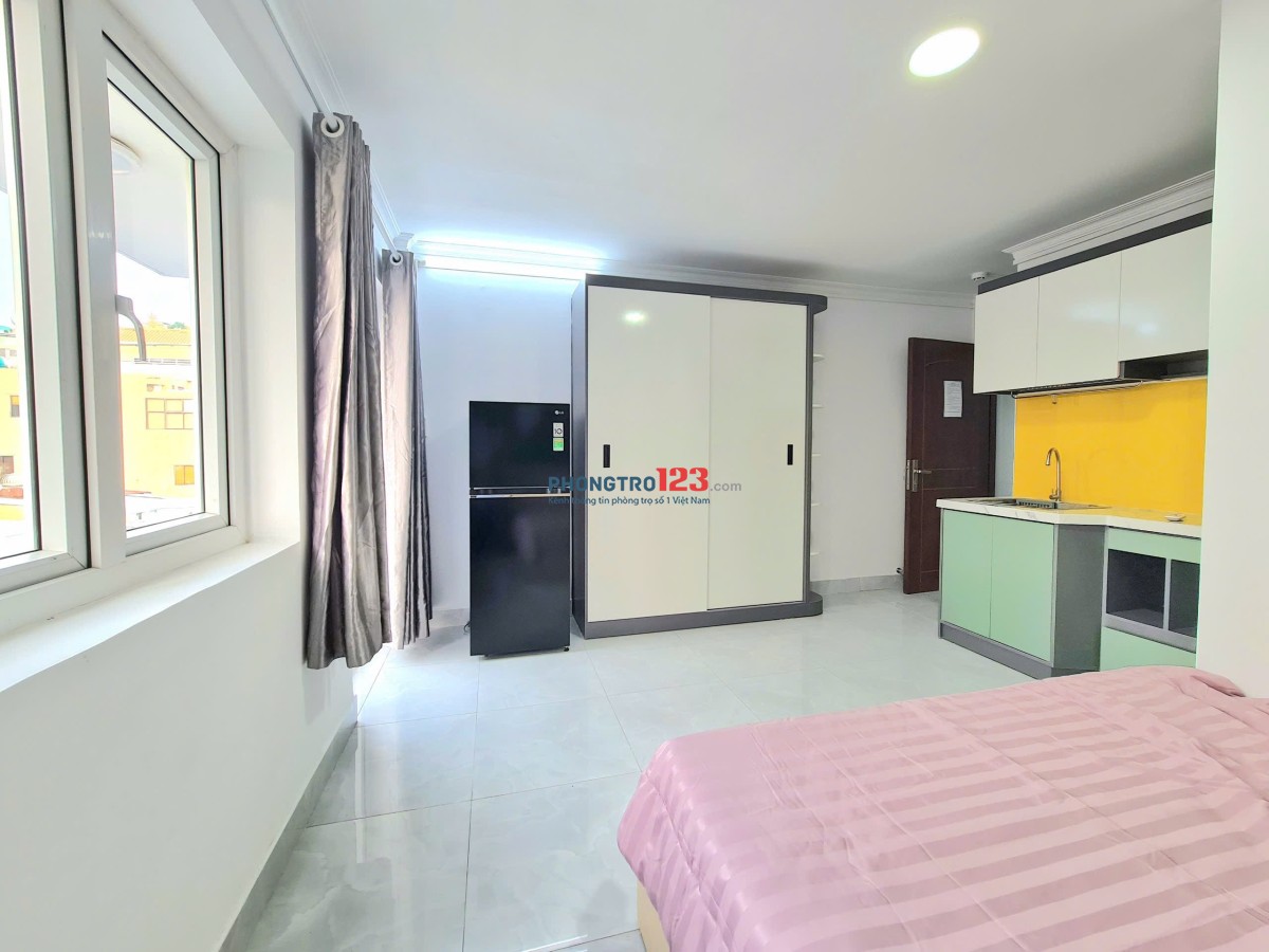 CHO THUÊ CHDV Q3 – KỲ ĐỒNG – STUDIO BANCONG – THANG MÁY – 8 TRIỆU