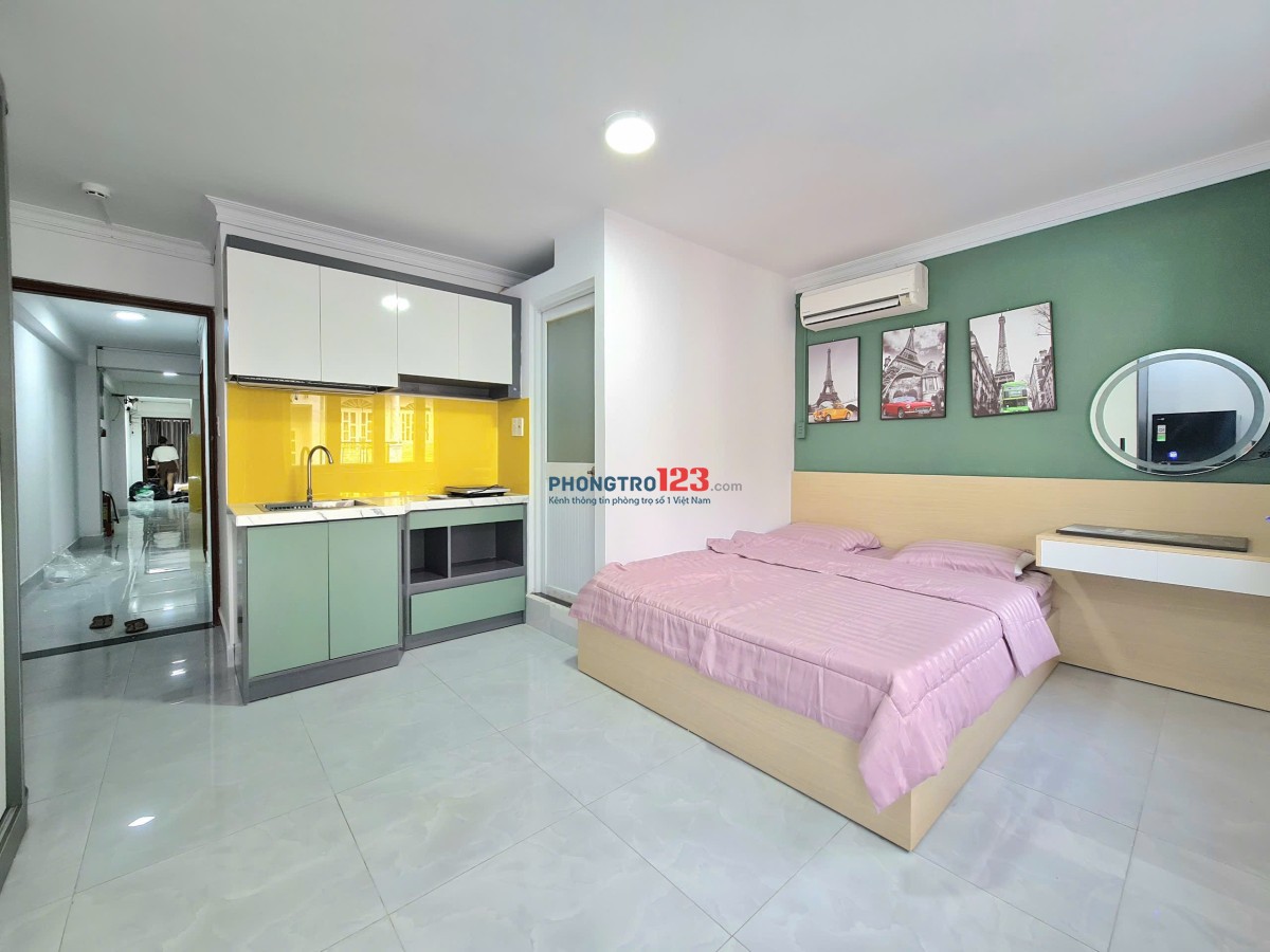 CHO THUÊ CHDV Q3 – KỲ ĐỒNG – STUDIO BANCONG – THANG MÁY – 8 TRIỆU