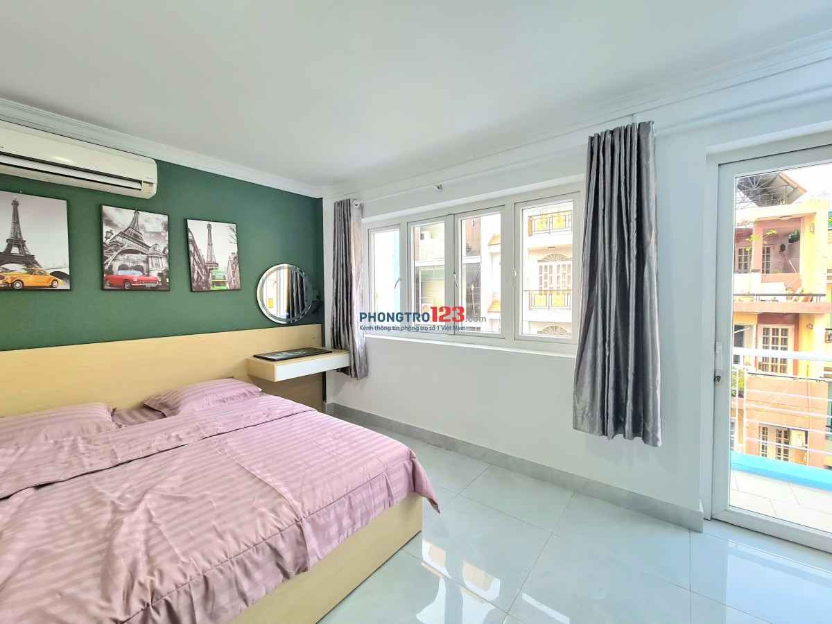 CHO THUÊ CHDV Q3 – KỲ ĐỒNG – STUDIO BANCONG – THANG MÁY – 8 TRIỆU