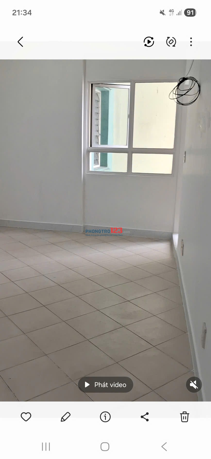 Cần cho thuê căn hộ conic Garden, Bình chánh, 2pn, 6tr