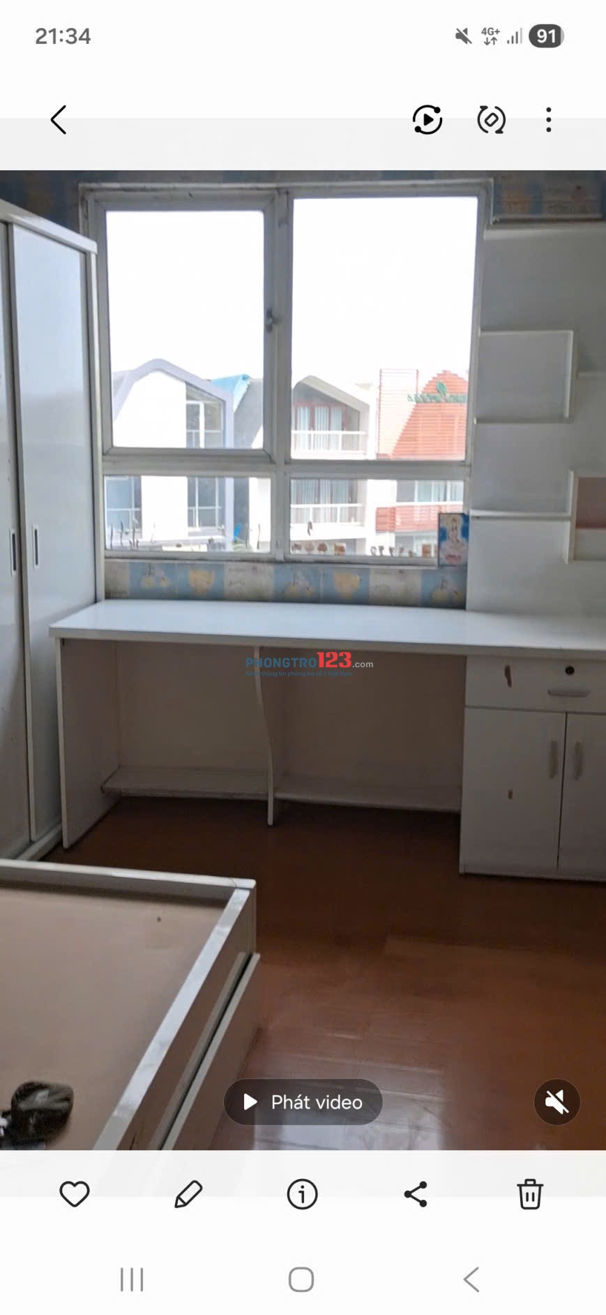 Cần cho thuê căn hộ conic Garden, Bình chánh, 2pn, 6tr