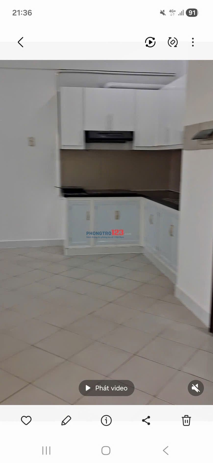 Cần cho thuê căn hộ conic Garden, Bình chánh, 2pn, 6tr