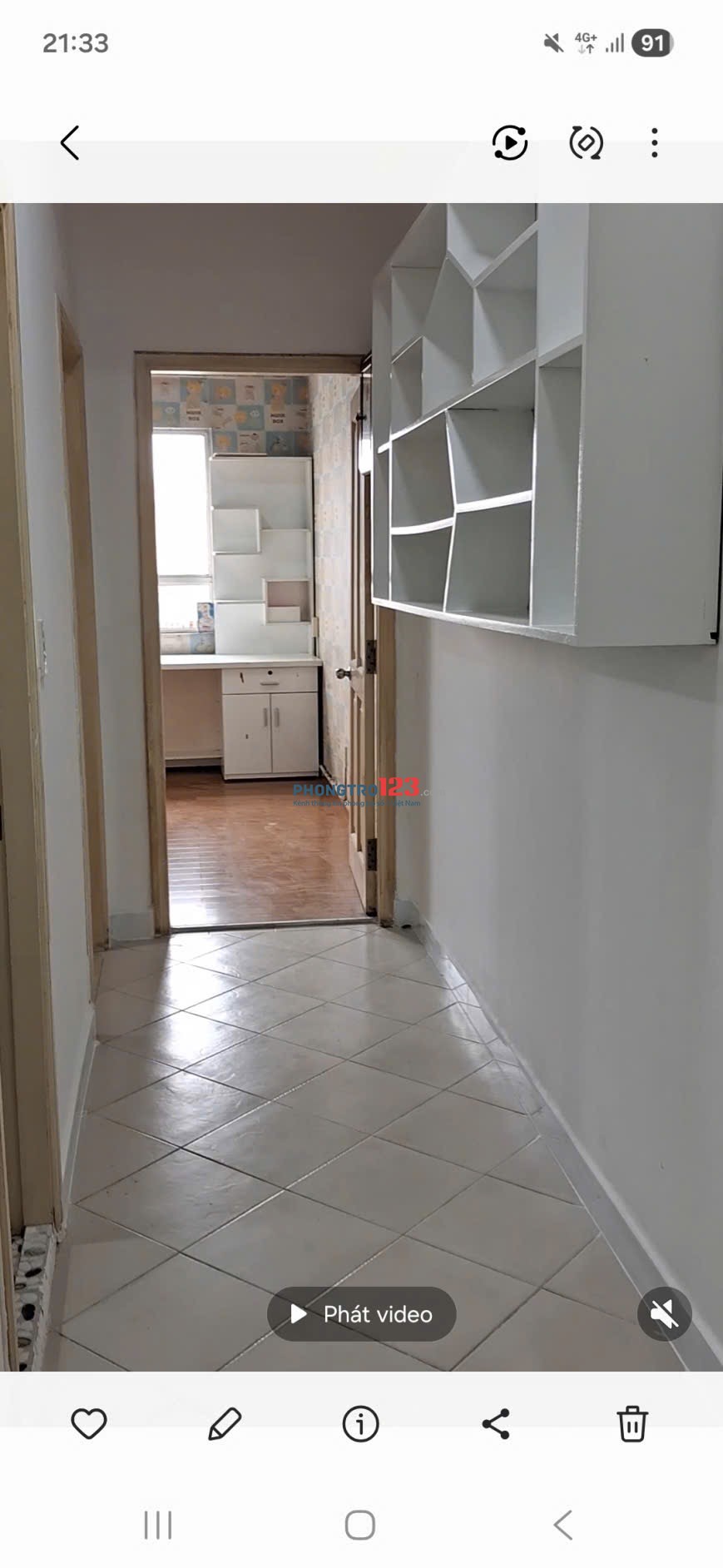 Cần cho thuê căn hộ conic Garden, Bình chánh, 2pn, 6tr