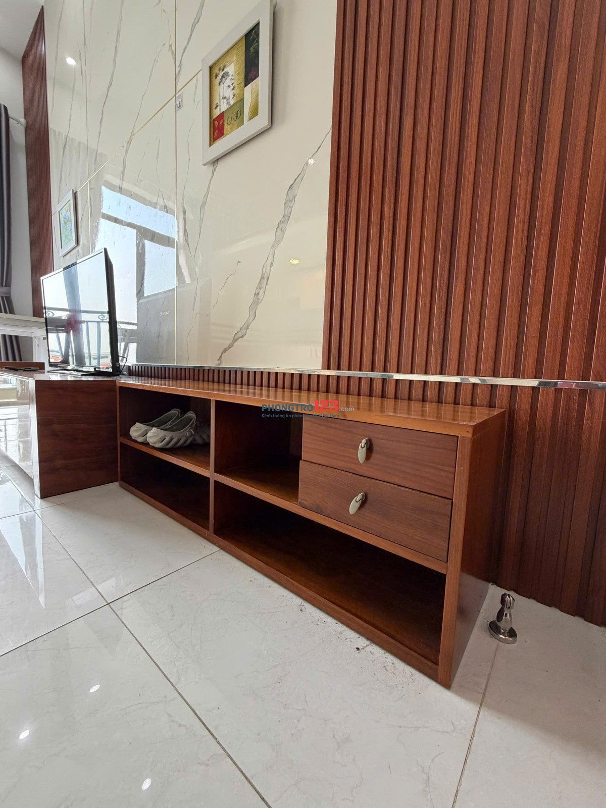 CHDV Ngay Ngã 4 Thủ, Có Bancon Máy Lạnh Full Nội Thất, Sát Bên HUTECH, FPT KCNC