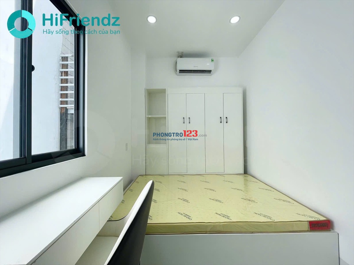 Cho Thuê Phòng cửa sổ thoáng, full nội thất đường Ung Văn Khiêm, Bình Thạnh gần Metro, GTVT, Hutech