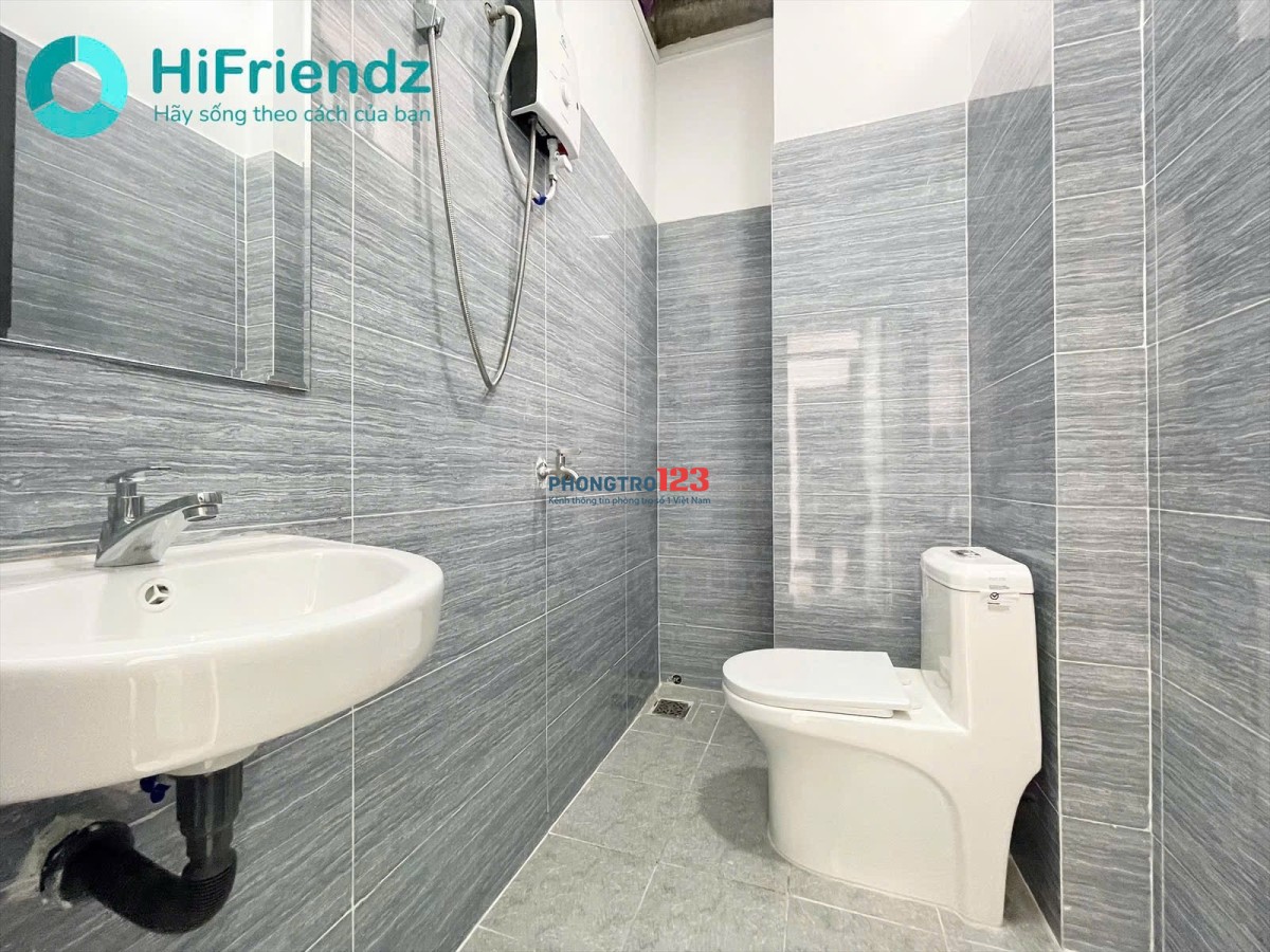 Cho Thuê Phòng cửa sổ thoáng, full nội thất đường Ung Văn Khiêm, Bình Thạnh gần Metro, GTVT, Hutech