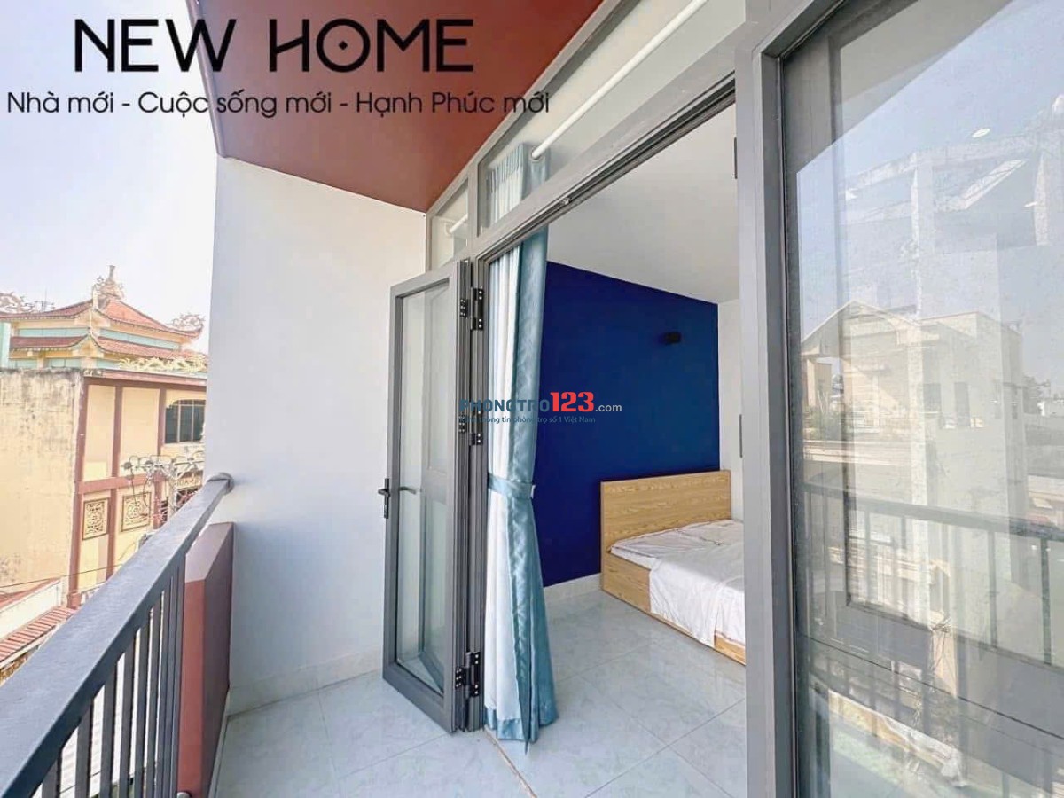 Cho Thuê Phòng Ban Công Phú Nhuận ngay Nguyễn Văn Trỗi gần cầu Công Lý, giáp Q1,Q3