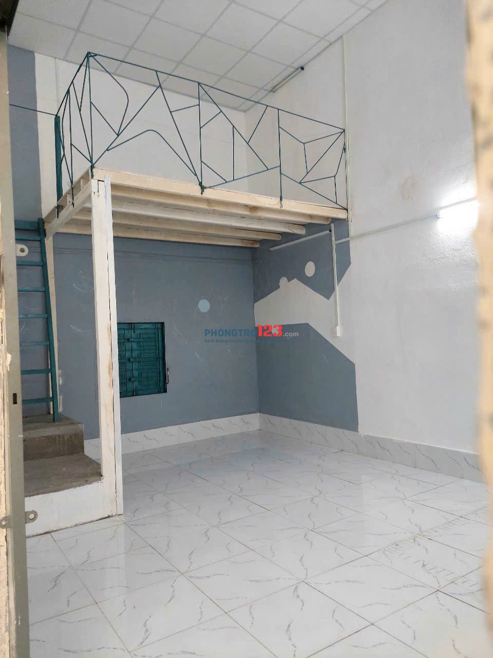 Nhà cho thuê tại Phan Văn Trị, Q.Bình Thạnh, khu yên tĩnh hẻm xe ba gác máy