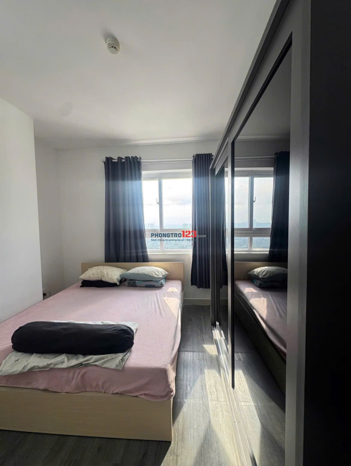 Giá 12tr5/th, Chung cư Mỹ Phước, Bùi Hữu Nghĩa, BT: 2p ngủ, 12,5triệu, Full NT, 90m2.