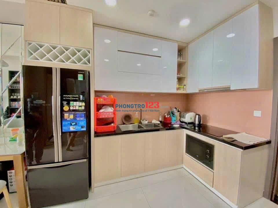 Cho thuê 80m2, 2PN, 2WC, C/c Richmond -Nguyễn Xí, NT mới, 14,5tr/th