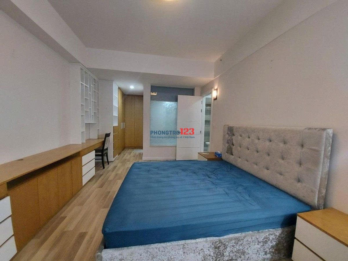 Căn hộ nội thất cao cấp 2p ngủ Chung cư Thái AN giá 8tr/th