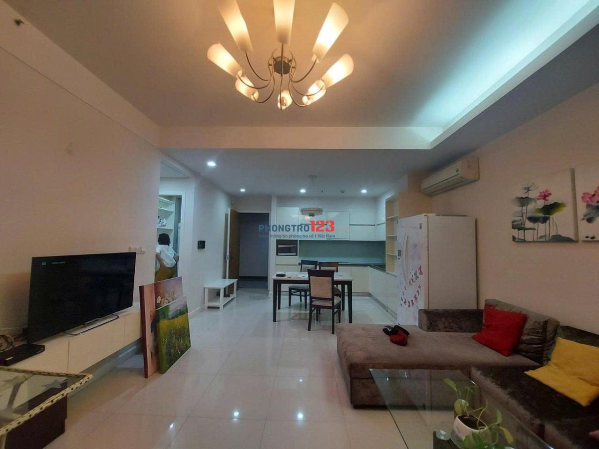 Căn hộ nội thất cao cấp 2p ngủ Chung cư Thái AN giá 8tr/th