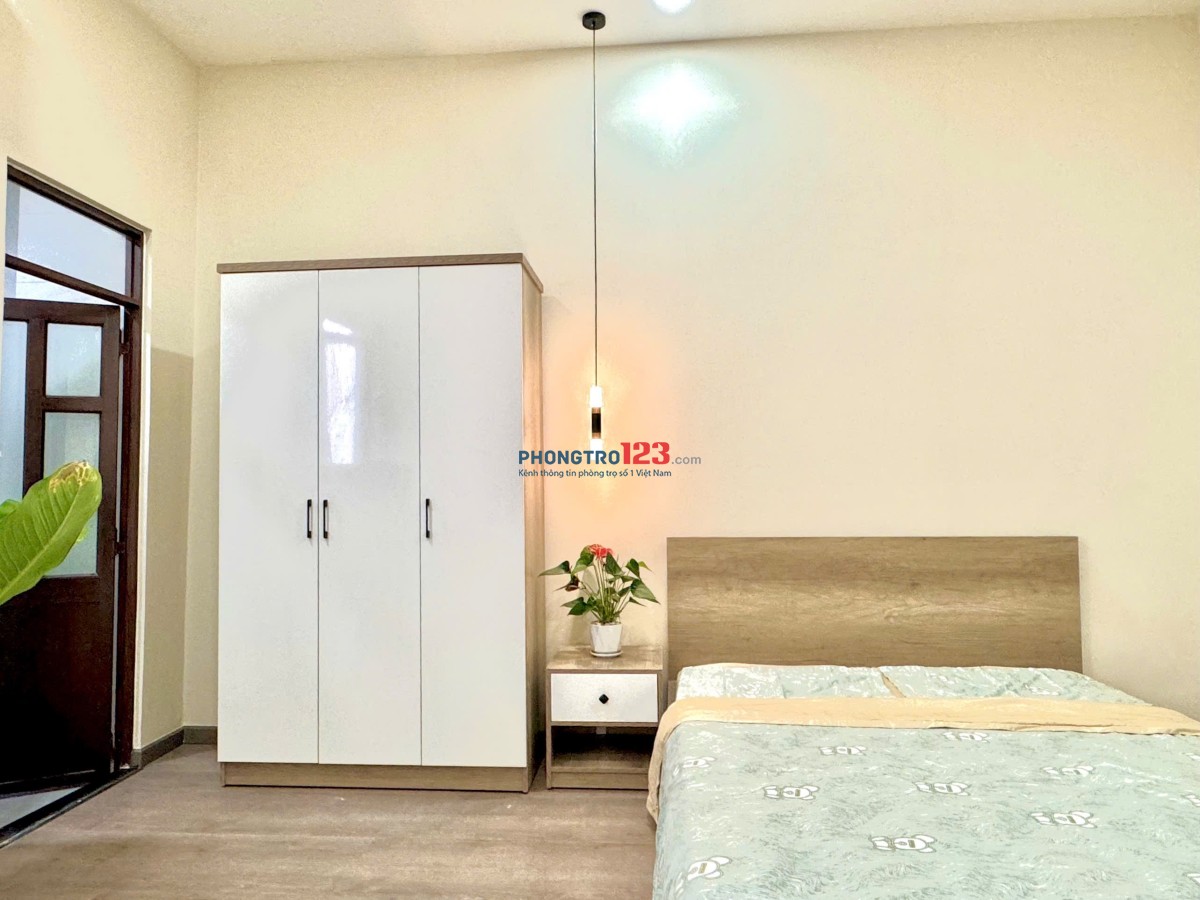 Phòng Trọ Cho Thuê Cửa Sổ Trời Lớn Full Nội Thất Đinh Bộ Lĩnh Bình Thạnh Gần Ngã Tư Hàng Xanh Quận 1