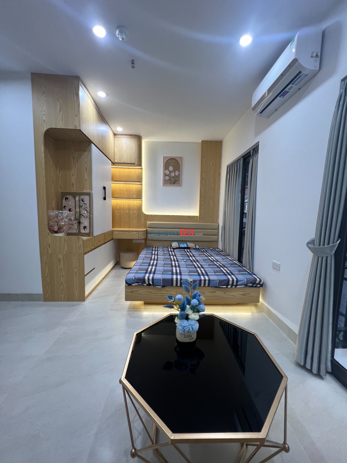 CHÍNH CHỦ CHO THUÊ PHÒNG CAO CẤP - FULL NỘI THẤT THIẾT KẾ - MỚI 100% - CHỈ TỪ 6TR