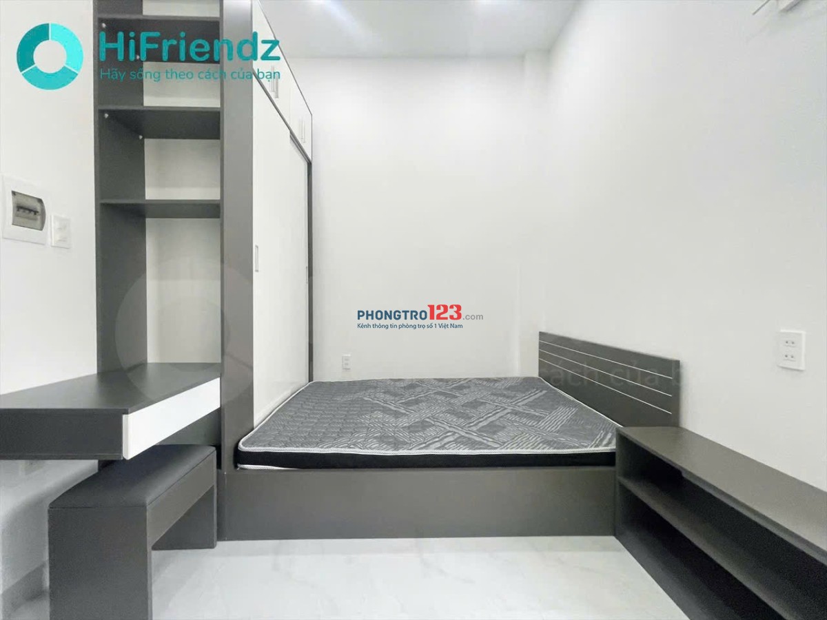 Cho Thuê Phòng Nguyễn Gia Trí, Bình Thạnh Cửa sổ thoáng, Full nội thất gần Ngã tư hàng xanh