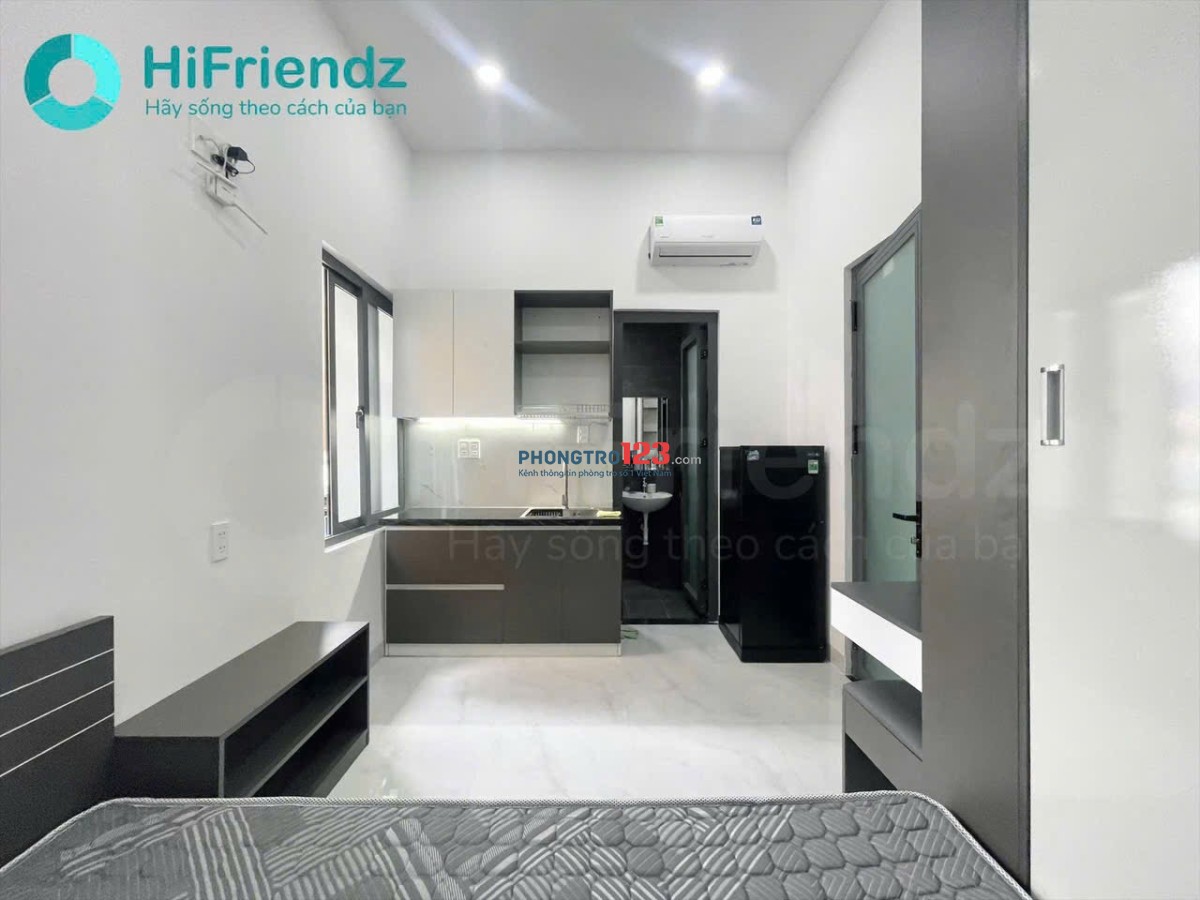 Cho Thuê Phòng Nguyễn Gia Trí, Bình Thạnh Cửa sổ thoáng, Full nội thất gần Ngã tư hàng xanh