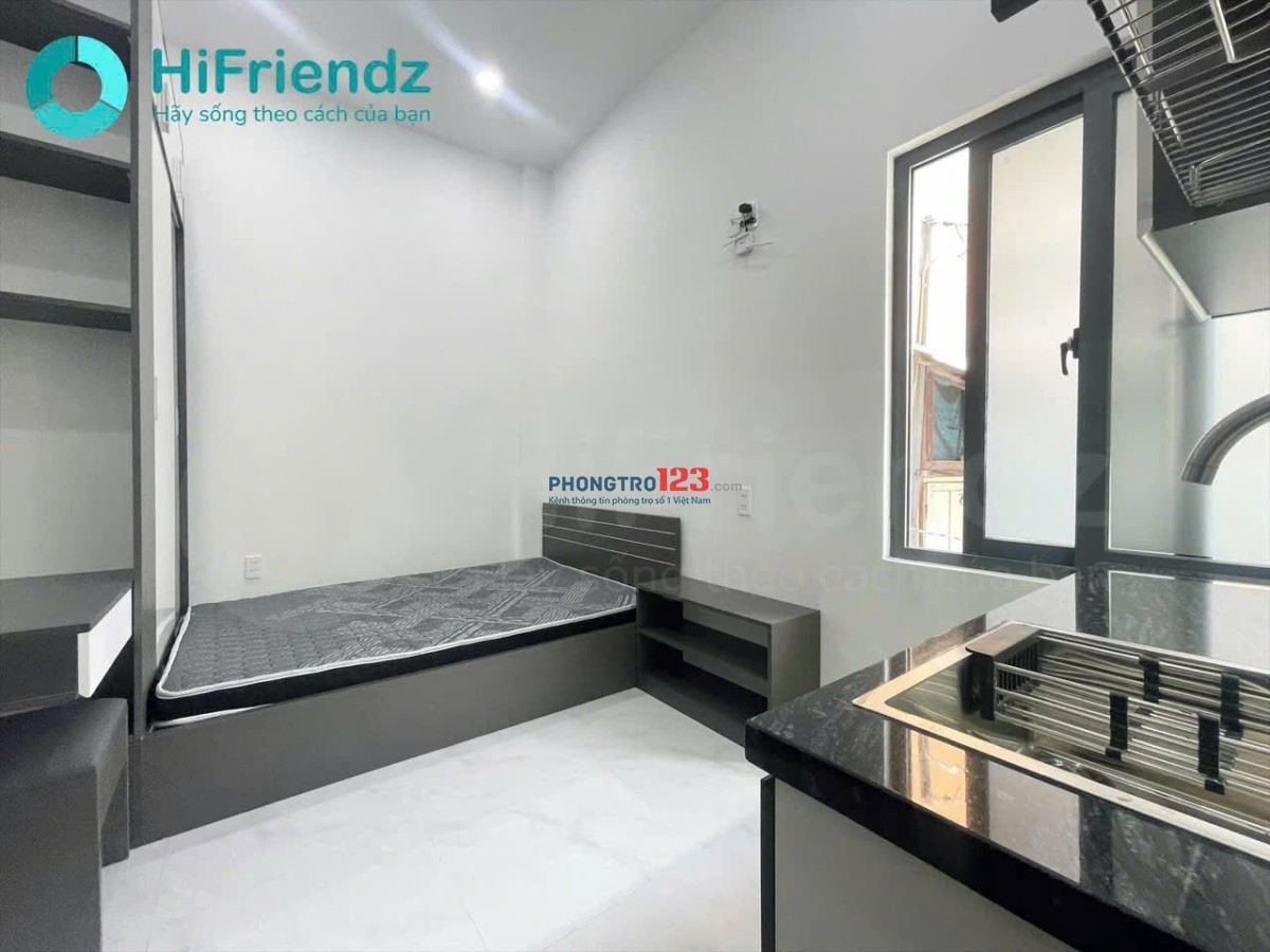 Cho Thuê Phòng Nguyễn Gia Trí, Bình Thạnh Cửa sổ thoáng, Full nội thất gần Ngã tư hàng xanh