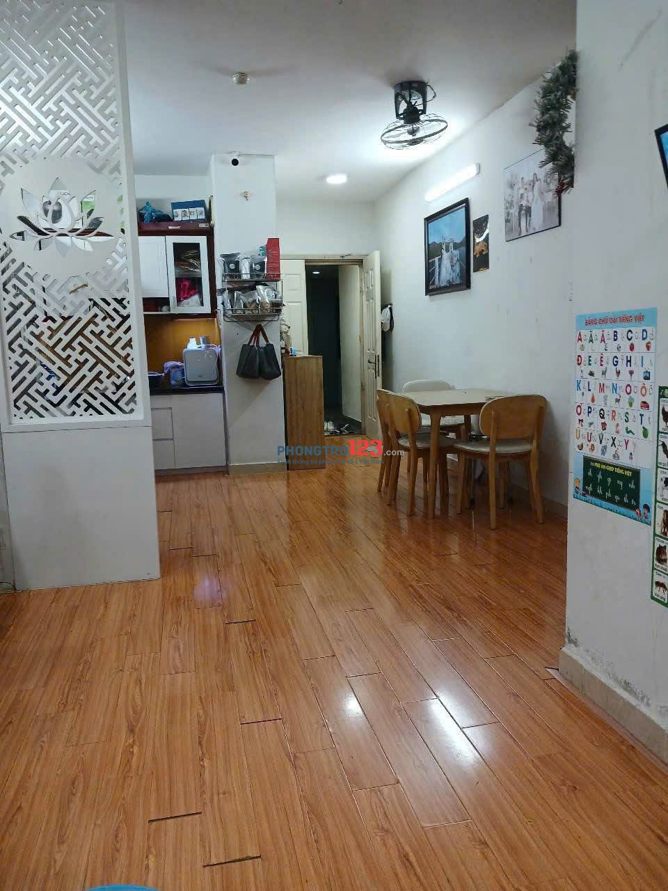 Chung cư Thái An, Nguyễn Văn Quá, Q12: 50m2, 1p ngủ, Full nội thất, 6tr/th