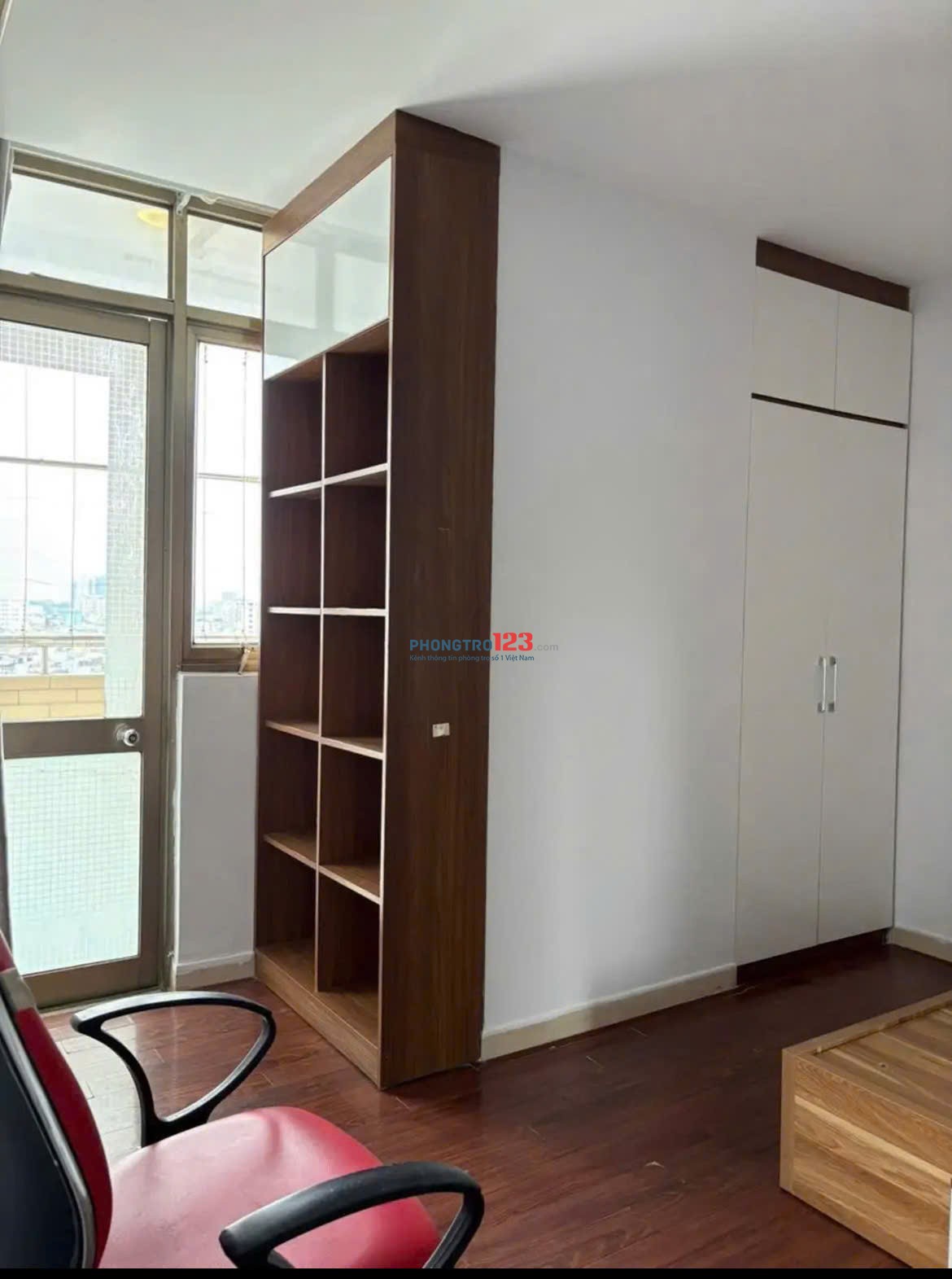 Chung cư Screc, Trường Sa, Quận 3, 87m2, 2PN, Căn Góc, 13tr/tháng.