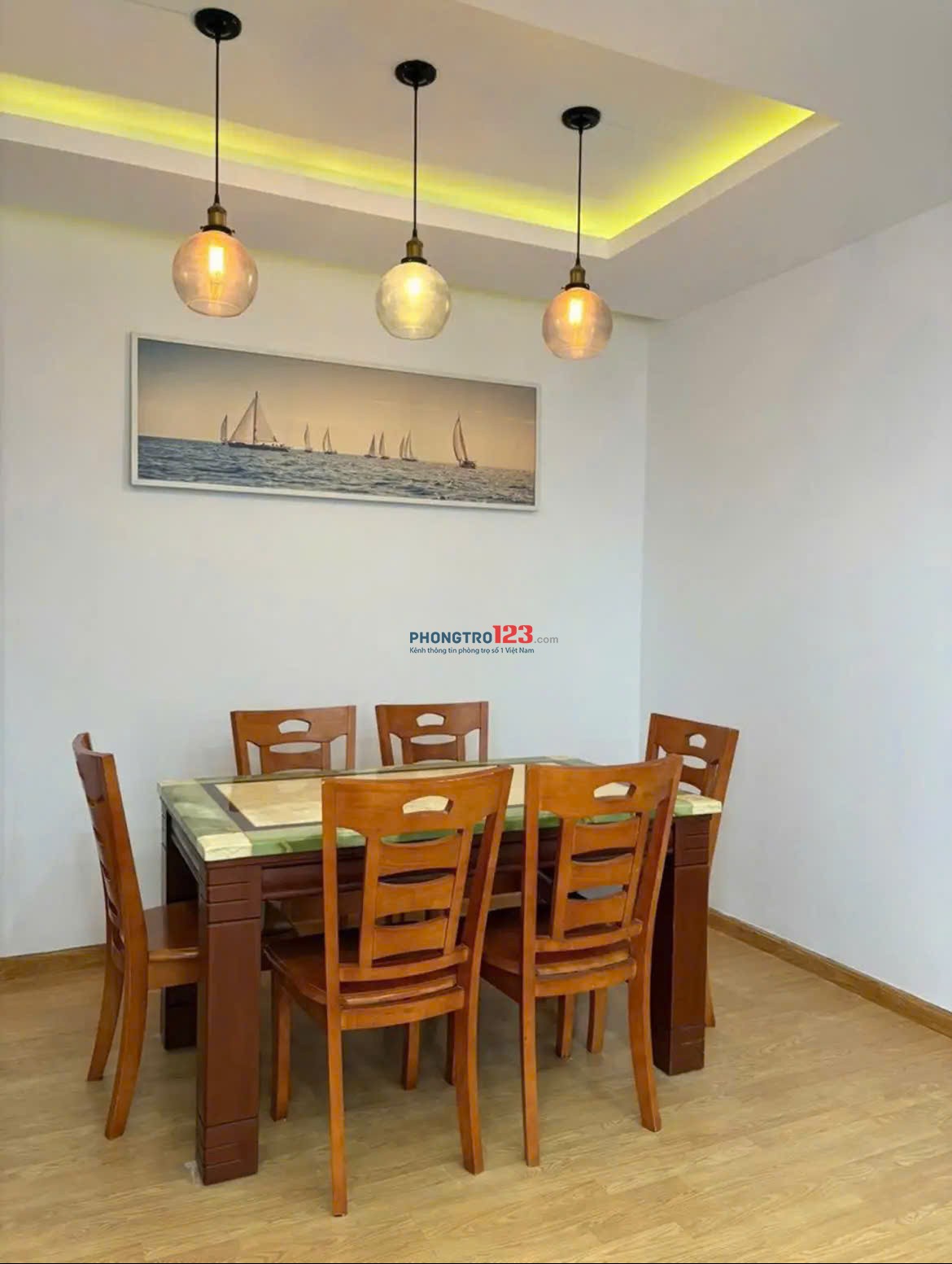 Chung cư Screc, Trường Sa, Quận 3, 87m2, 2PN, Căn Góc, 13tr/tháng.