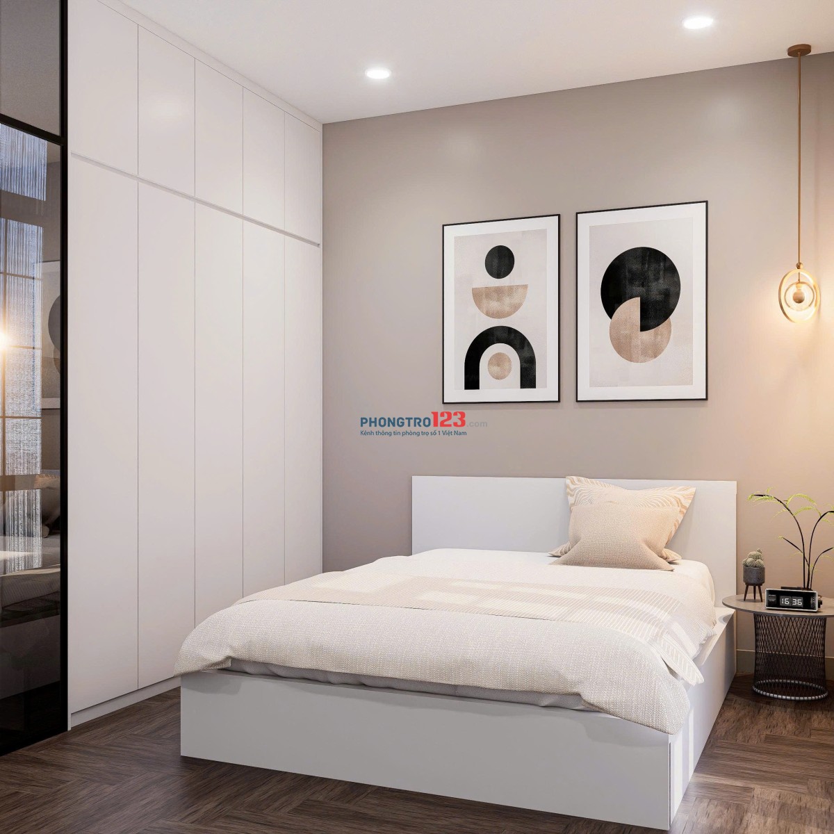 CĂN HỘ BAN CÔNG TÁCH BẾP HOÀNG TRỌNG MẬU, QUẬN 7 - FULL NỘI THẤT