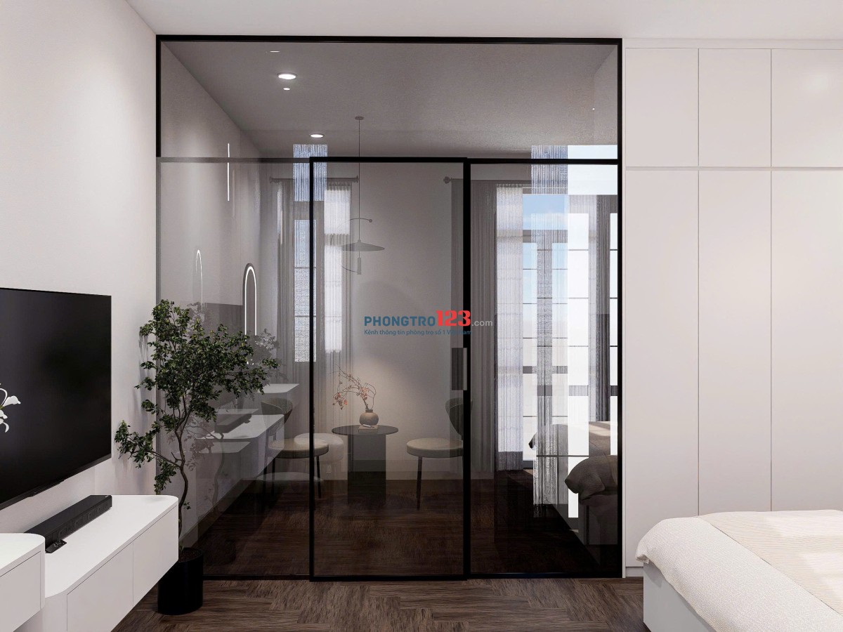 CĂN HỘ BAN CÔNG TÁCH BẾP HOÀNG TRỌNG MẬU, QUẬN 7 - FULL NỘI THẤT