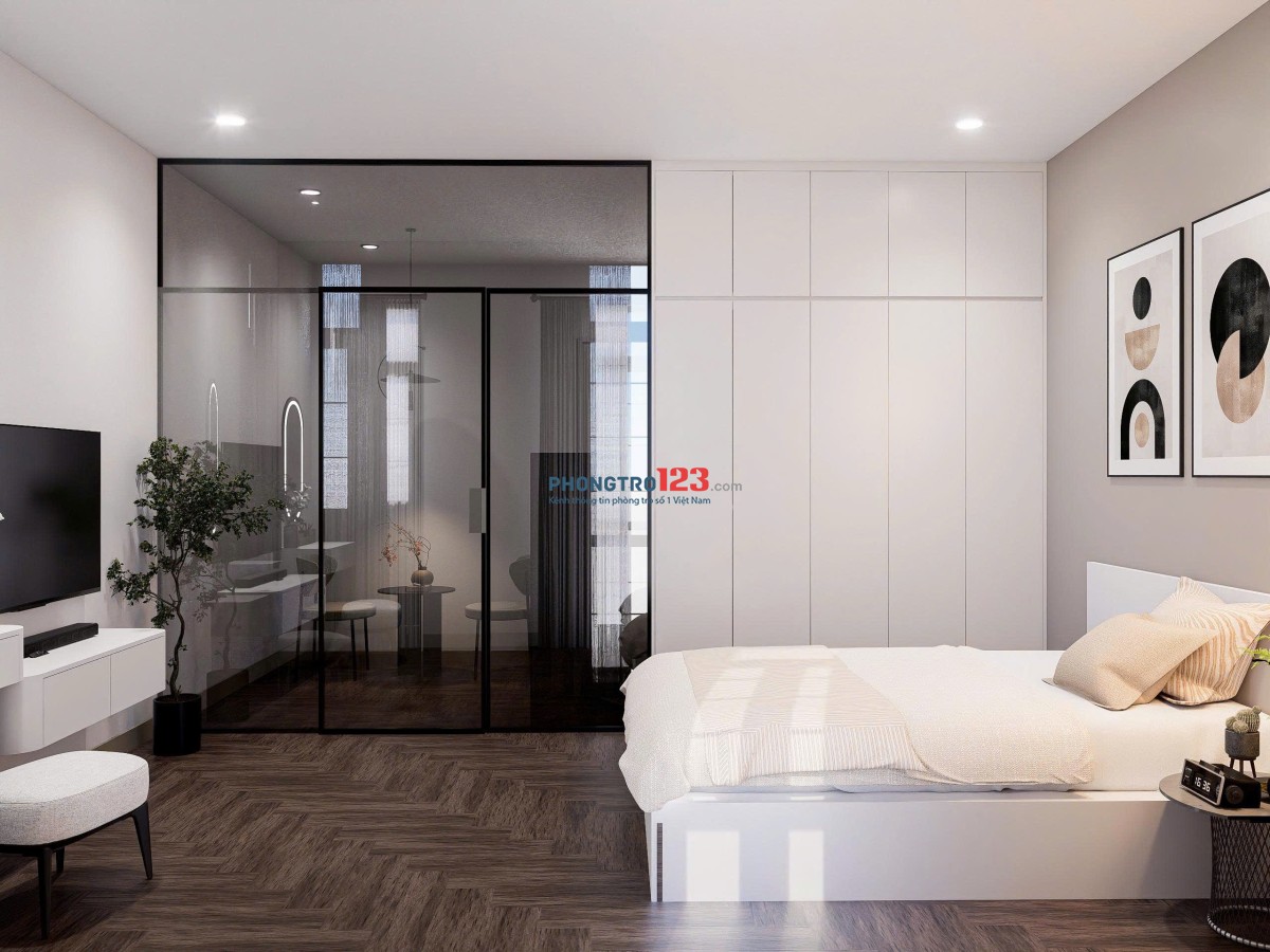 CĂN HỘ BAN CÔNG TÁCH BẾP HOÀNG TRỌNG MẬU, QUẬN 7 - FULL NỘI THẤT