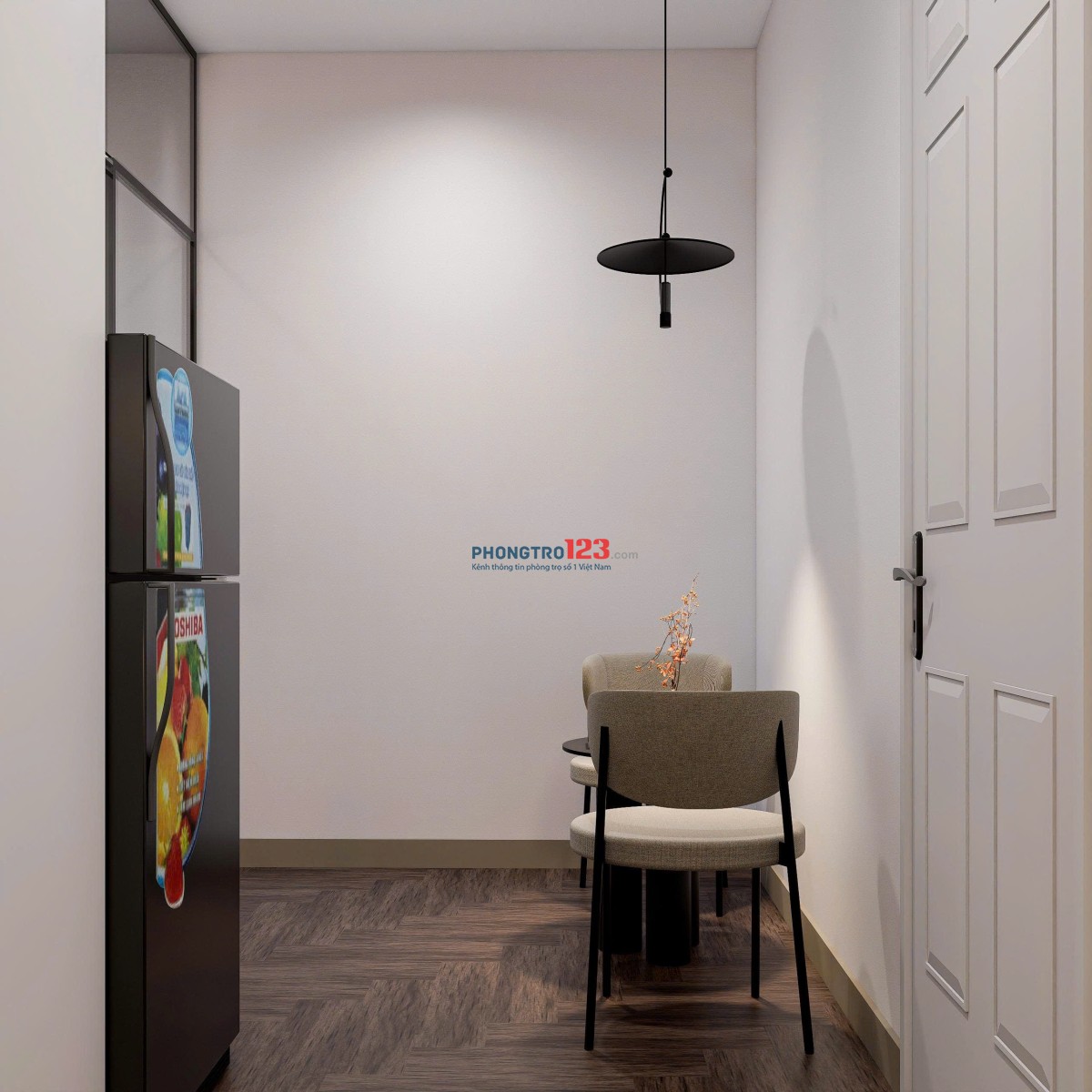 CĂN HỘ BAN CÔNG TÁCH BẾP HOÀNG TRỌNG MẬU, QUẬN 7 - FULL NỘI THẤT