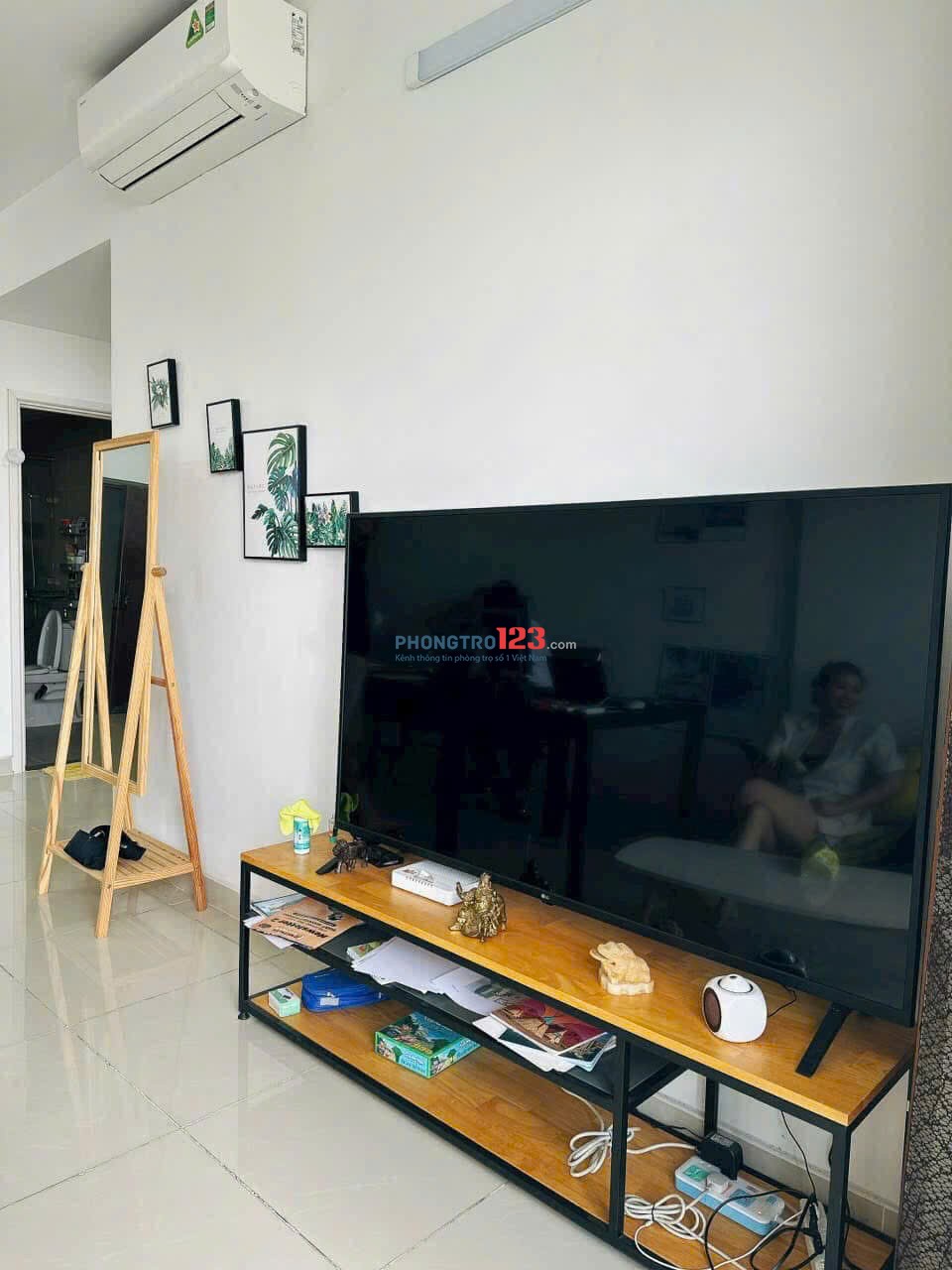 Chung cư Carillon 5, Tân Phú, 75m2, 2PN, 2WC, Nội thất, 11tr5/th. Mới