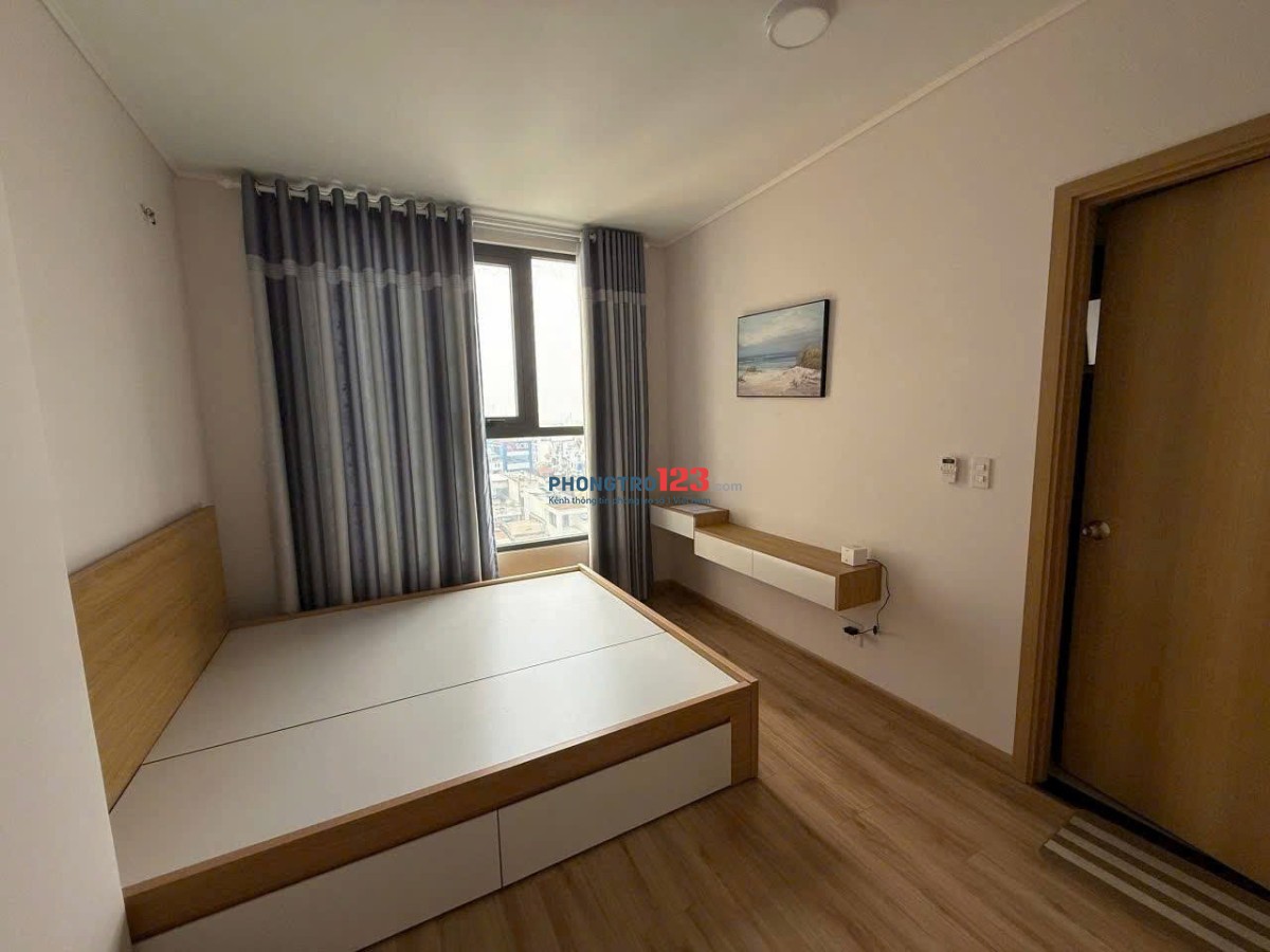 Chung cư 10A Trần Nhật Duật,Tân Định,Quận 1: 61m2, 2p ngủ,NT, 11tr5