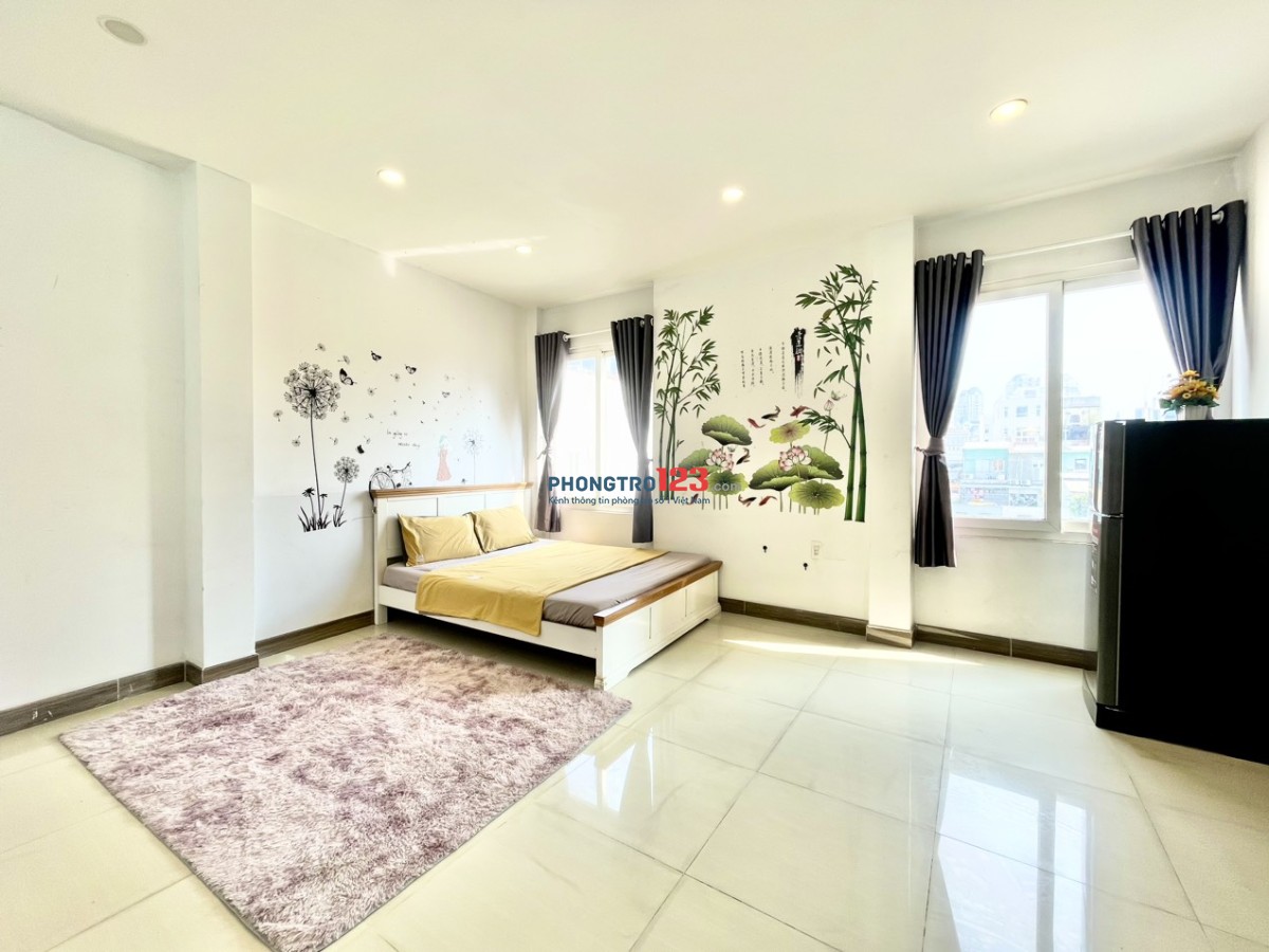 PHÒNG CỬA SỔ TRỜI CÓ THANG MÁY GẦN NGÃ 6 GÒ VẤP