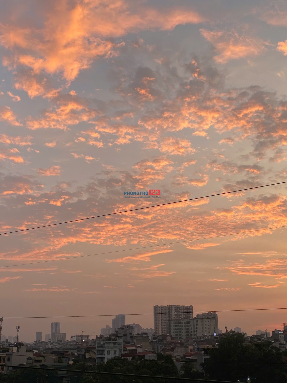 Cho thuê phòng có cửa sổ lớn, view mặt hồ