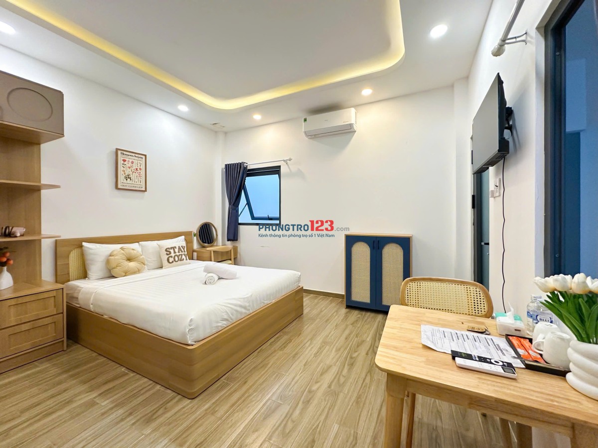 CHO THUÊ PHÒNG STUDIO QUẬN PHÚ NHUẬN, ĐẦY ĐỦ NỘI THẤT