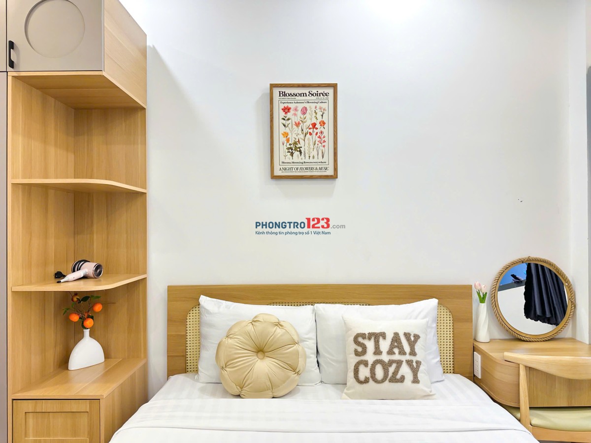 CHO THUÊ PHÒNG STUDIO QUẬN PHÚ NHUẬN, ĐẦY ĐỦ NỘI THẤT